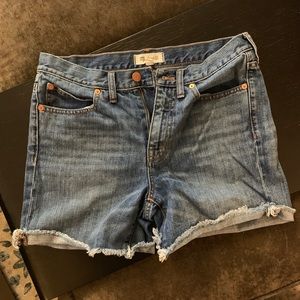 Madewell shorts 27